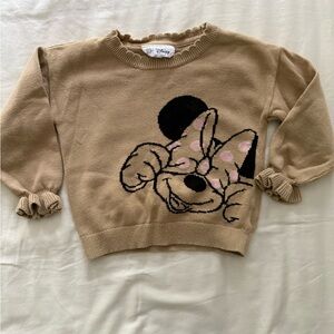 Gap Kids Disney Sweater with Minnie Mouse Graphic